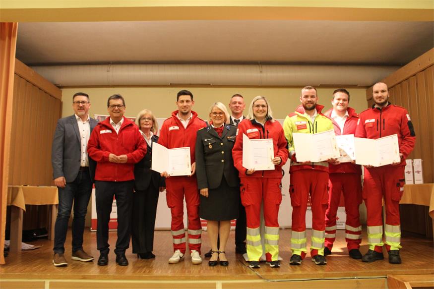 Fest des Dankes für alle Rot Kreuzler in Markt St. Martin