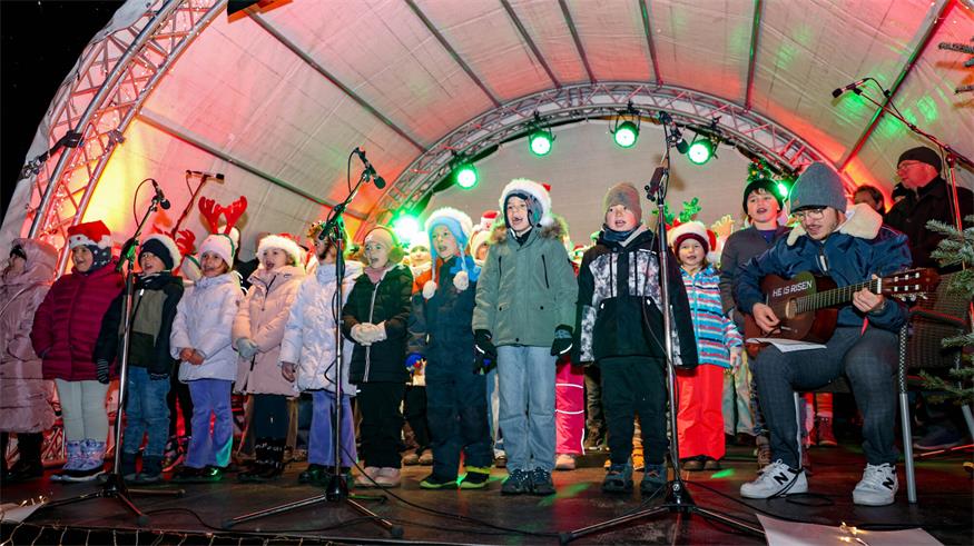 Romantische Eröffnung der Ruster Adventmeile
