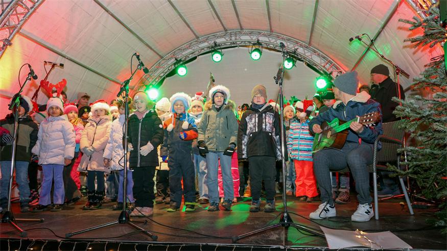 Romantische Eröffnung der Ruster Adventmeile