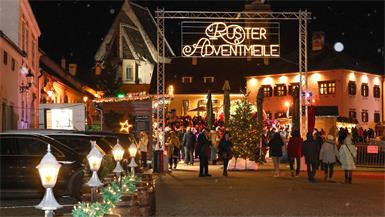 Eröffnung der Ruster Adventmeile.