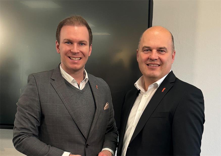 Fabio Halb (li.) und Mario Trinkl werden den Bezirk im Landtag und im Bundesrat vertreten. 