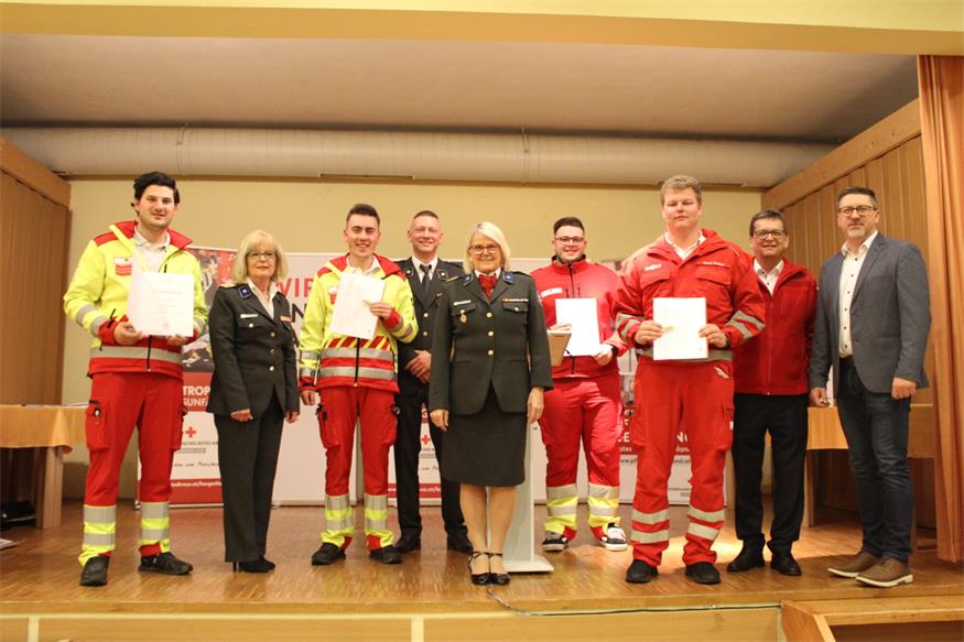 Fest des Dankes für alle Rot Kreuzler in Markt St. Martin
