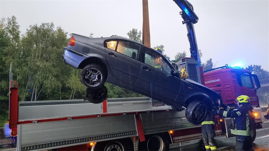 Fahrzeugbergung auf der A4 Ostautobahn