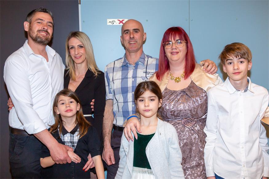 Familie Vaniss und Familie Nemeth genossen den Abend. 