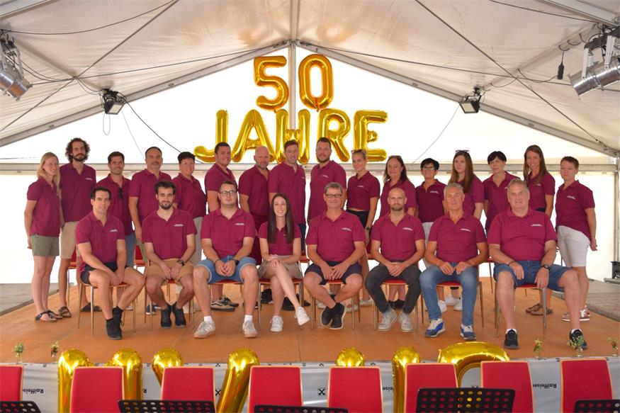 Feierten 50-jähriges Jubiläum. Die Musiker und Musikerinnen des Musikvereins Unterpetersdorf rund um Obfrau Anne Lang. 