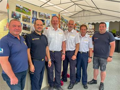 Festliche Stimmung beim Jubiläumsfest der FF Loipersdorf. 