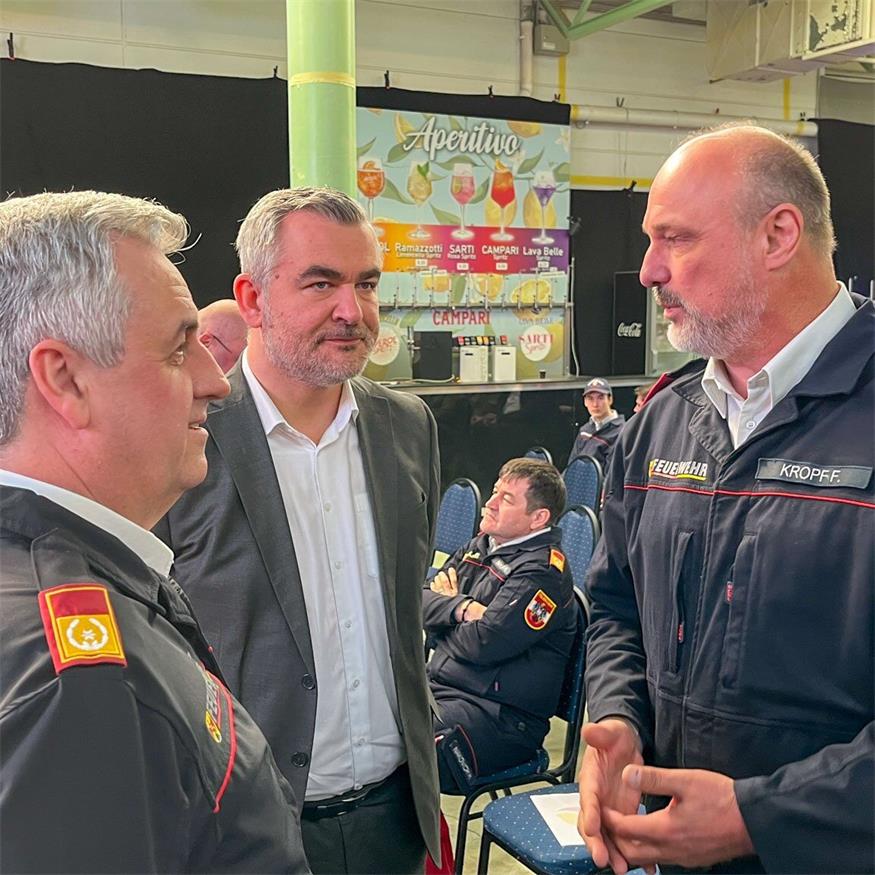 Über 550 Feuerwehr-Führungskräfte beim Informationslehrgang in Oberwart
