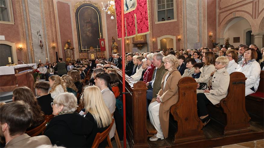 Firmung mit Bischof Ägidius Zsifkovics am Eisenstädter Oberberg