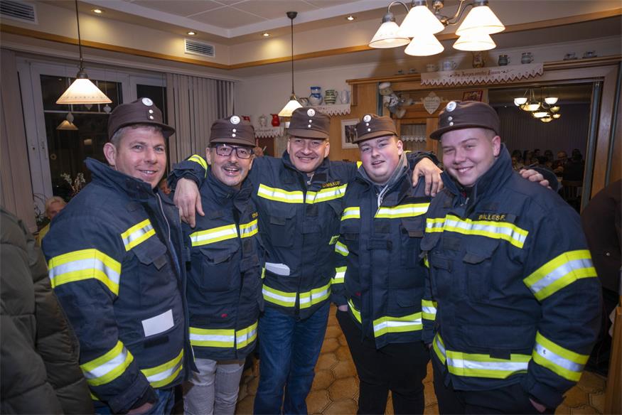 Florian, Felix, Dimi, Hoko, Kobi von der FF Müllendorf.