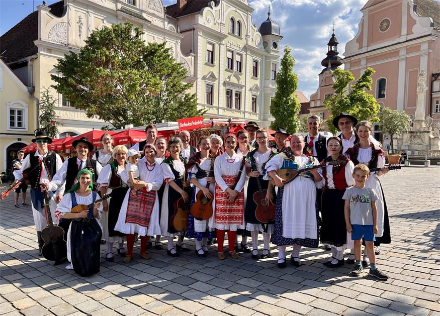 Folkloregruppe POLJANCI auf Steiermark-Reise.