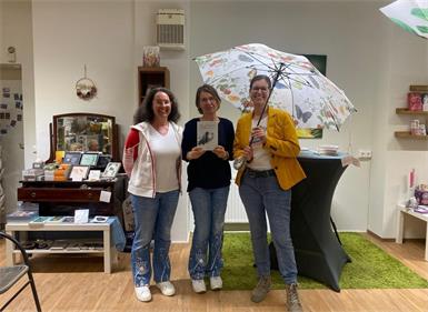 Foto v. l.: Beatrix Bojarra, Sandra Gyaky und Katharina Tiwald.