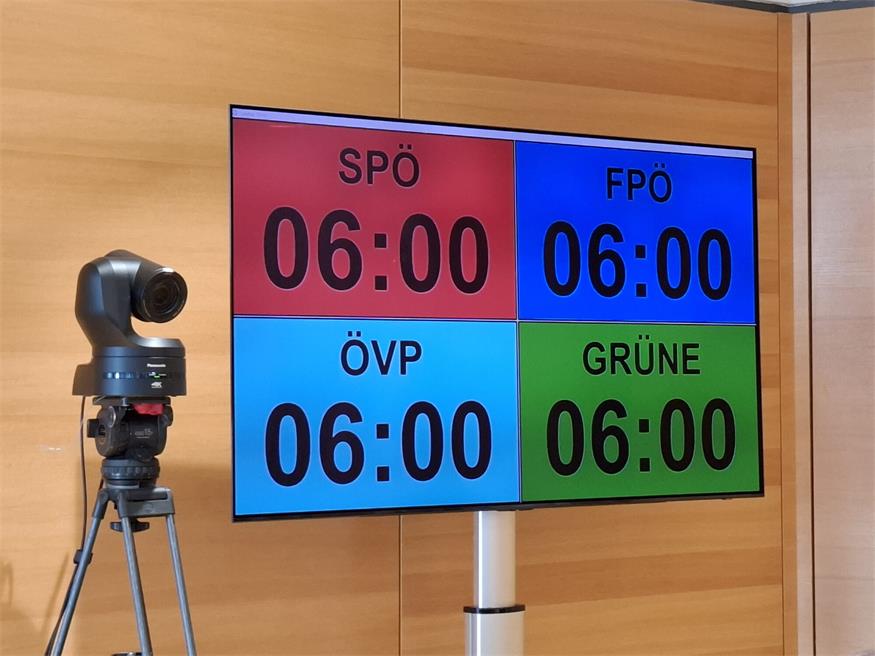 Fragezeit ausgelaufen, am Ende waren's mehr als 100 Stunden. Der U-Ausschuss-Saal im Kulturzentrum Eisenstadt ist nach sechs Monaten wieder frei. Die Parteien dieskutieren aber weiter.