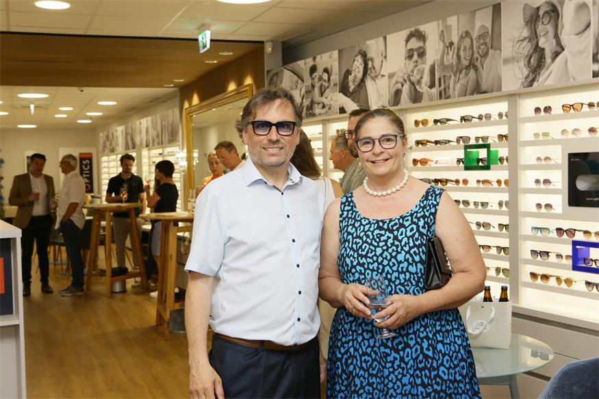 Optiker Nechansky lud zur Eröffnungsfeier des neuen Standortes