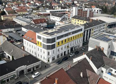 Für Banken ist das Stadtzentrum ein idealer Standort. Fo