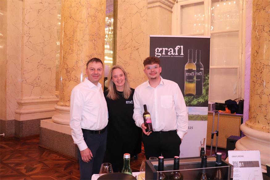 Unser Wein auf der wichtigsten Bühne der Republik