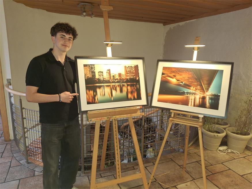 Für die Bilder seiner Ausstellung verbrachte Tim Reismüller unzählige Stunden in Wien. 