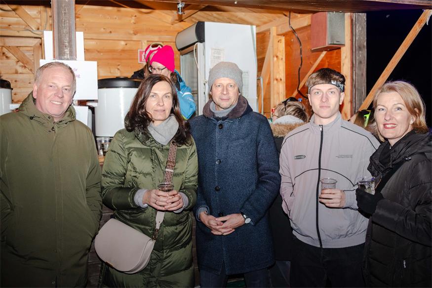 Après Ski in Trausdorf ohne Schnee und Piste