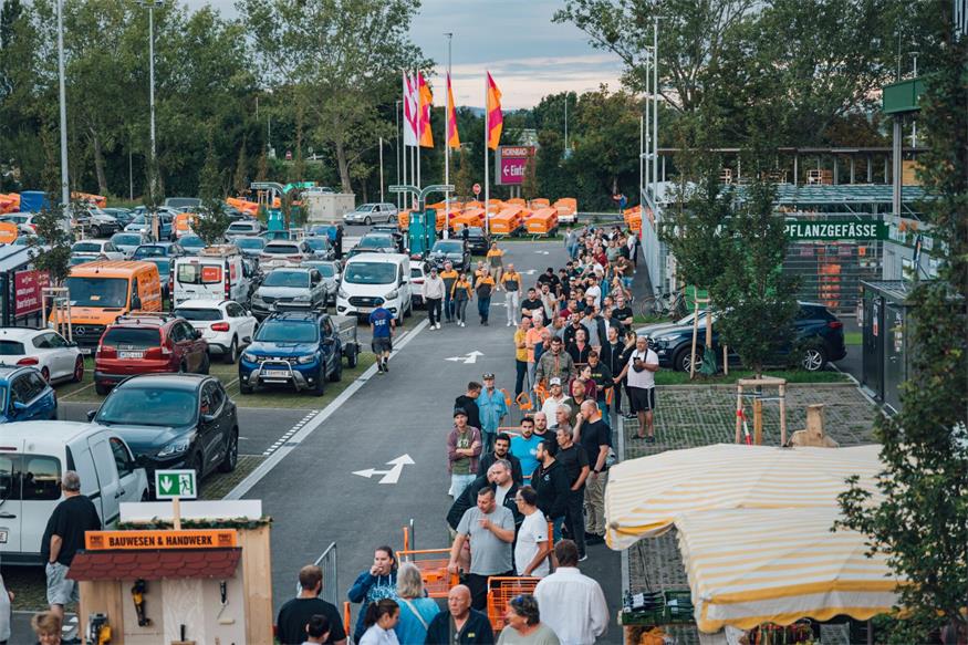 Hornbach Eisenstadt feierte Eröffnung