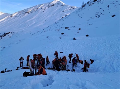 Geführte Alpenvereinstour von Lawine mit fünf Toten betroffen