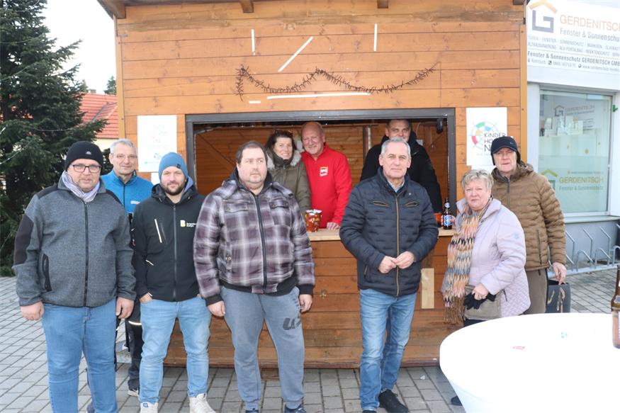 Charity-Punschstand der SPÖ Rohrbach für das „Kinderhospiz Netz“