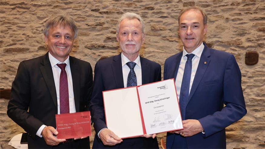 Georg Schachinger hat als EU-Koordinator das Burgenland eng mit Brüssel verbunden.