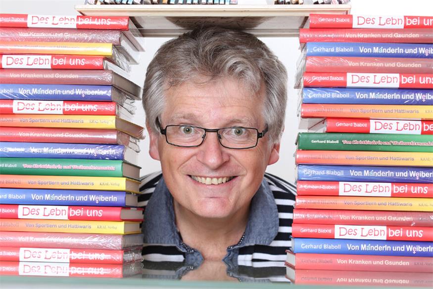Gerhard Blaboll. Seit 20 Jahren schreibt der Vielseitige seine Erlebnisse nieder.