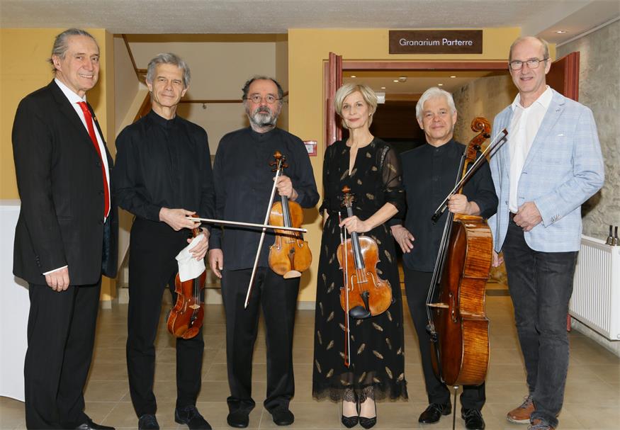 Gerhard Krammer, Lukas Hagen, Rainer Schmidt, Veronika Hagen Clemens Hagen und Werner Glösl. 