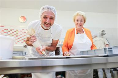Gerhard Michalitsch und Verena Dunst hatten jede Menge Spaß.