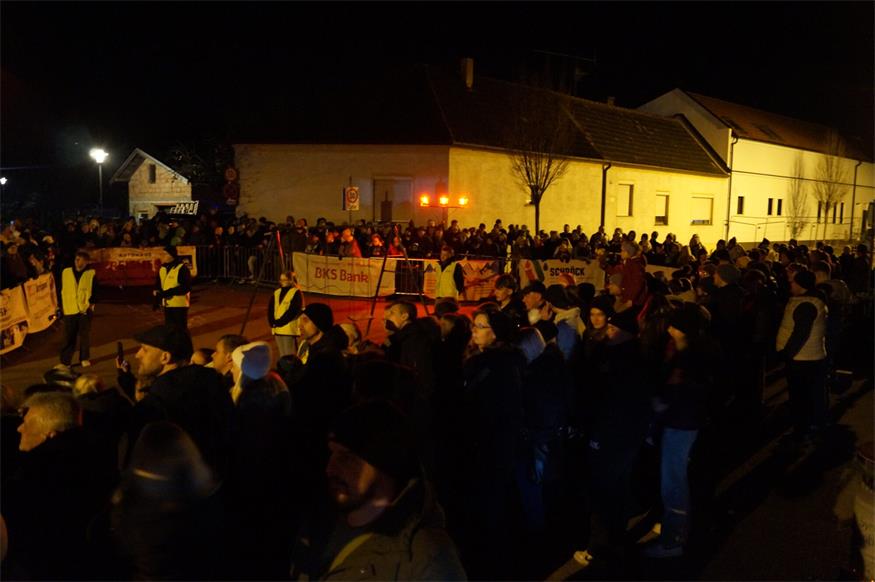 Aubochteifln brachten Stimmung und Schaudern beim „Heimspiel“