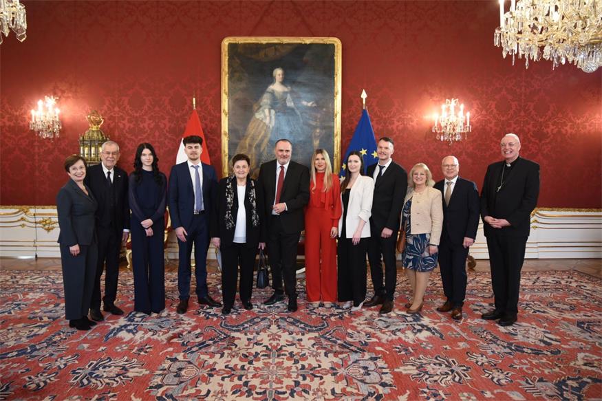 Angelobung: Doskozil bei Van der Bellen in der Hofburg