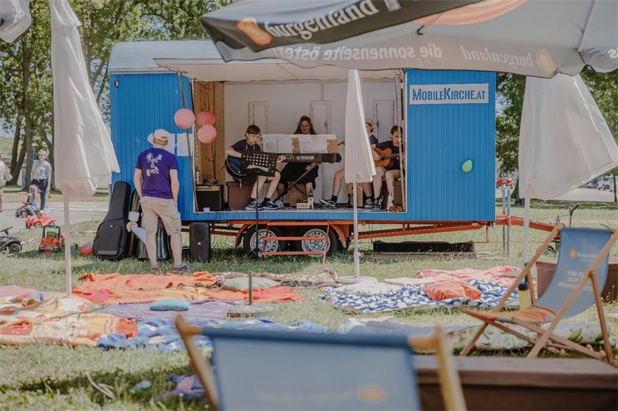 Bezirk Neusiedl am See: Die Kirche auf Rädern ist wieder unterwegs
