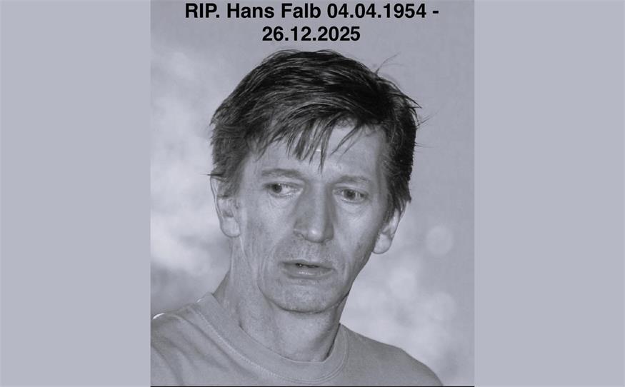 Hans Falb ist am 26. Dezember verstorben.