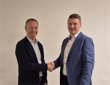 Hans Tschürtz mit dem designierten Mattersburger FPÖ-Obmann Sascha Gerdenitsch (r.).