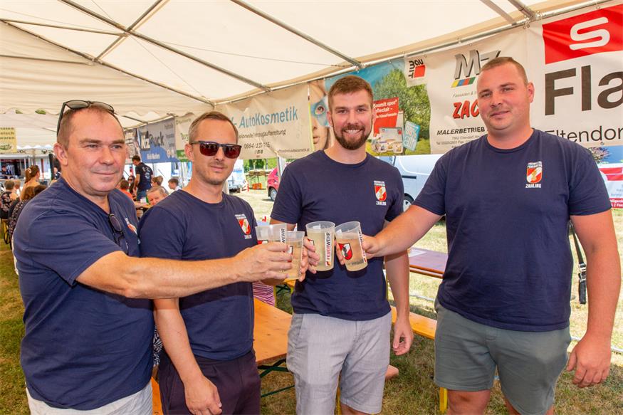 Harald Gaal, Patrick Schaabl, Kevin Boandl und Marco Plessl. 