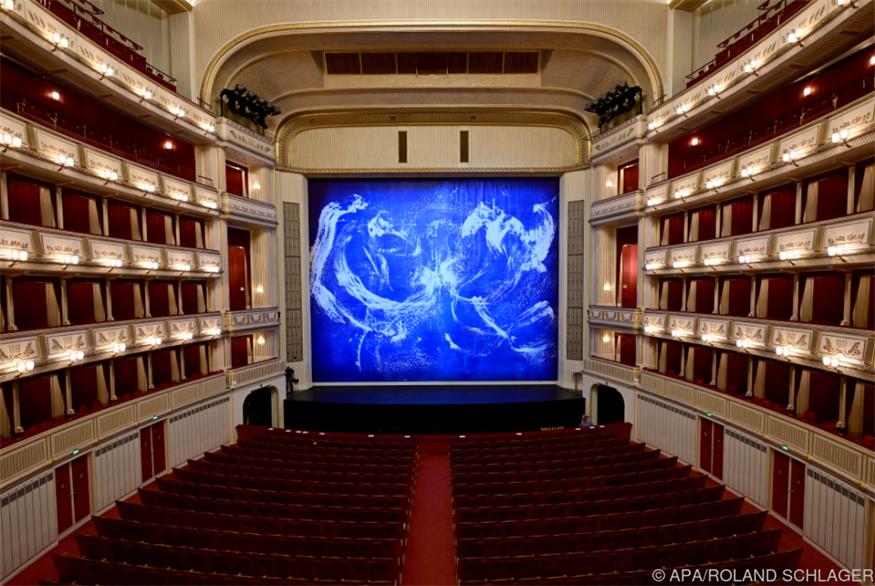 Herbert Brandls Eiserner Vorhang in der Staatsoper