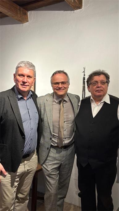 Herbert Brettl, Martin Miletich und Gerhard Baumgartner