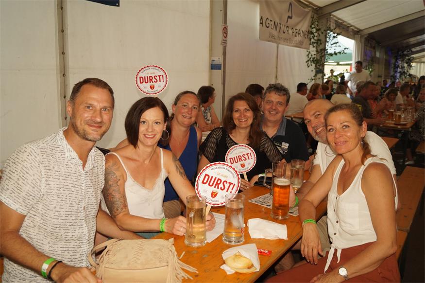 Herwig, Natascha, Margit, Sabine, Christian, Martin und Sandra.