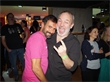 Hinter den Reglern: DJ Andilope (Andreas Lopez) & DJ Riceman (Christian Reisner)...
