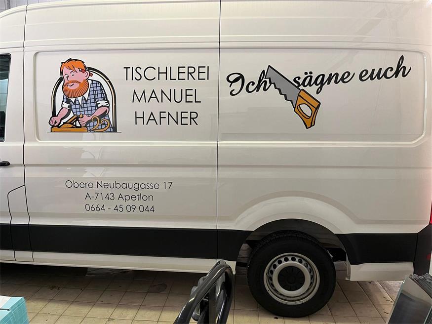 „Ich sägne euch“ - Manuel Hafner ist nie um eine Pointe verlegen.