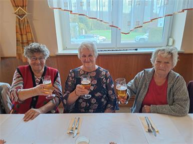 Im Gasthaus Schendl in Rohrbach an der Teich wurde auf die gelungene Veranstaltung angestossen.