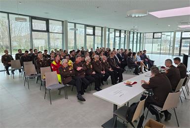 Im Rahmen der Frühjahrsdienstbesprechung in Parndorf zogen die Feuerwehren des Neusiedler Bezirks Bilanz über das Jahr 2024. 