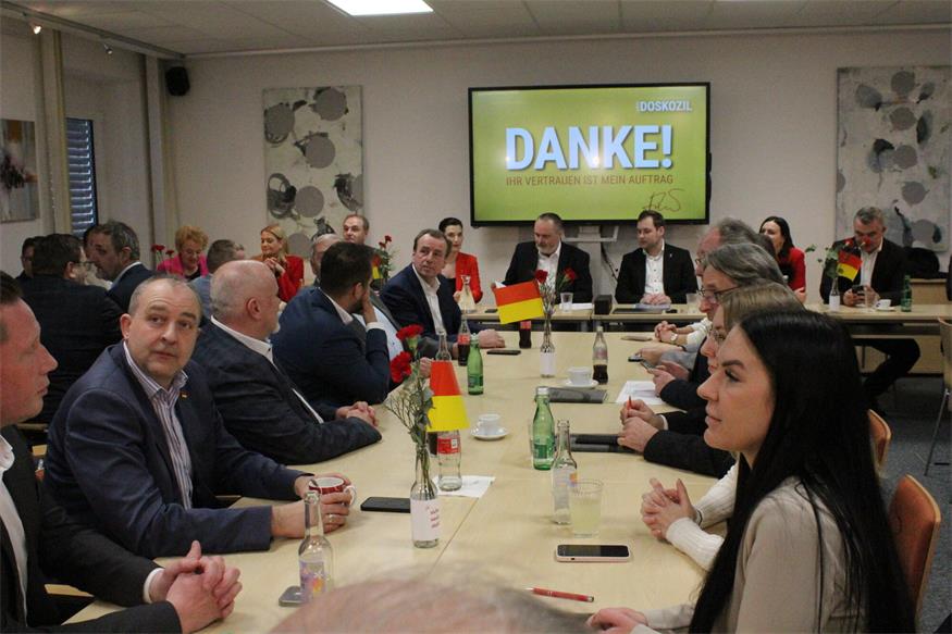 Im SPÖ-Landesparteivorstand - hier am Tag nach der Wahl - werden zu Wochenbeginn personelle Entscheidungen gefällt.