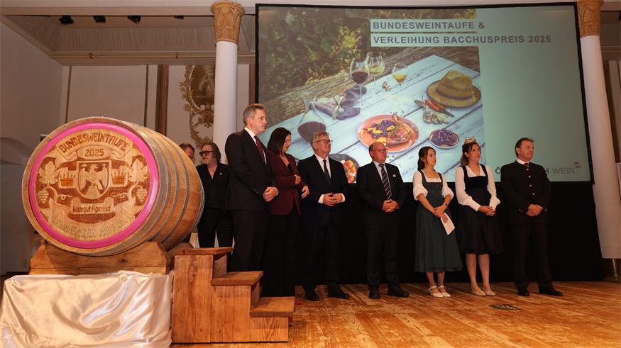 Weintaufe und Bacchuspreis im Schloss Esterhazy