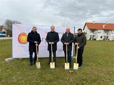 In Königsdorf ist alles schon auf Schiene.