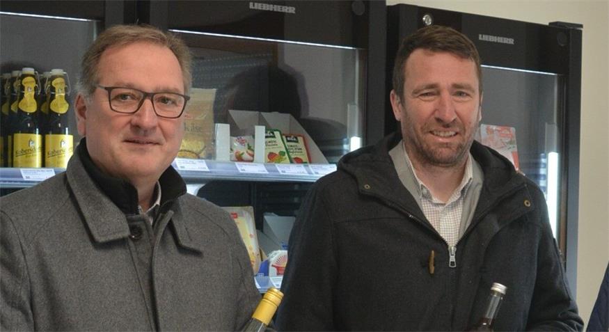In Schützen verliert die ÖVP von Bürgermeister Roman Zehetbauer (l.), während die SPÖ von Vizebürgermeister Manuel Artner ein leichtes Plus erreicht.