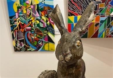 In der Galerie Reichermühle wurde die Ausstellungssaison eröffnet.