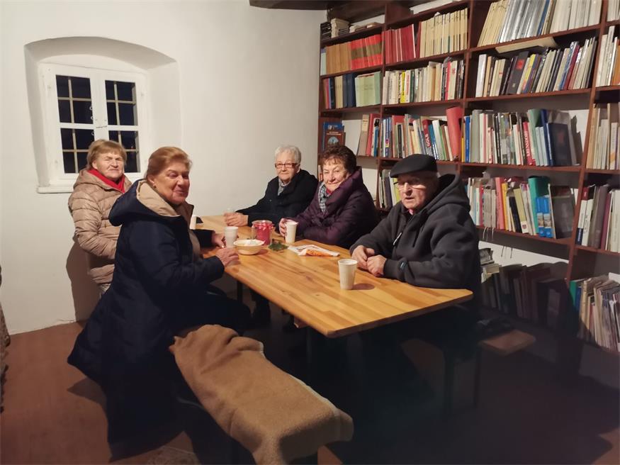 Im ältesten Haus von Baumgarten wurde der Jahresausklang gefeiert