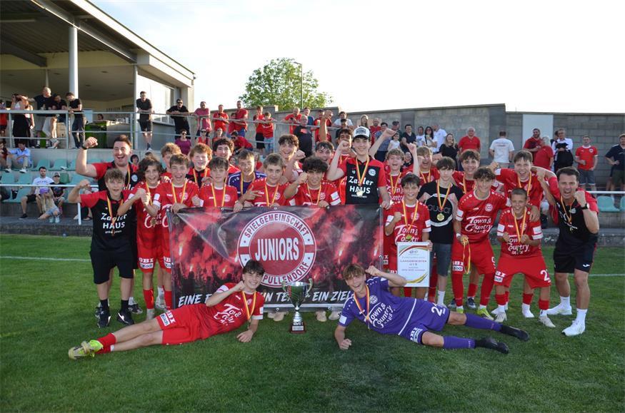 In einem dramatischen Finale sicherten sich die U15-Burschen der SPG SCO Juniors den Landesmeistertitel. 