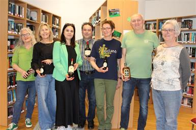 Ingeborg Steiger, Andrea Freyler-Groß, Kulturstadträtin Eva Maria Kneisz, Edelbrand-Produzent Harald Rathmanner, Maria und Alfred Liebmann sowie Hilde Mouradkhanian, machten Gusto auf Irland.
