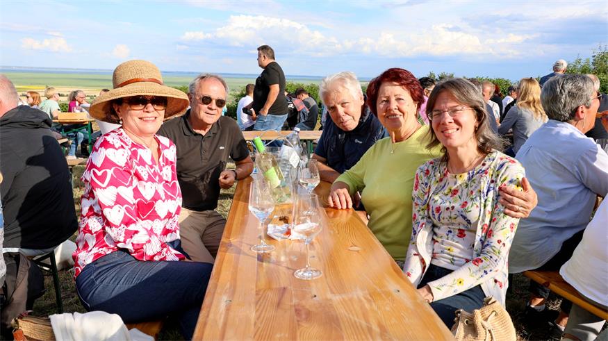 Weinquartett-Picknick im Himmelreich